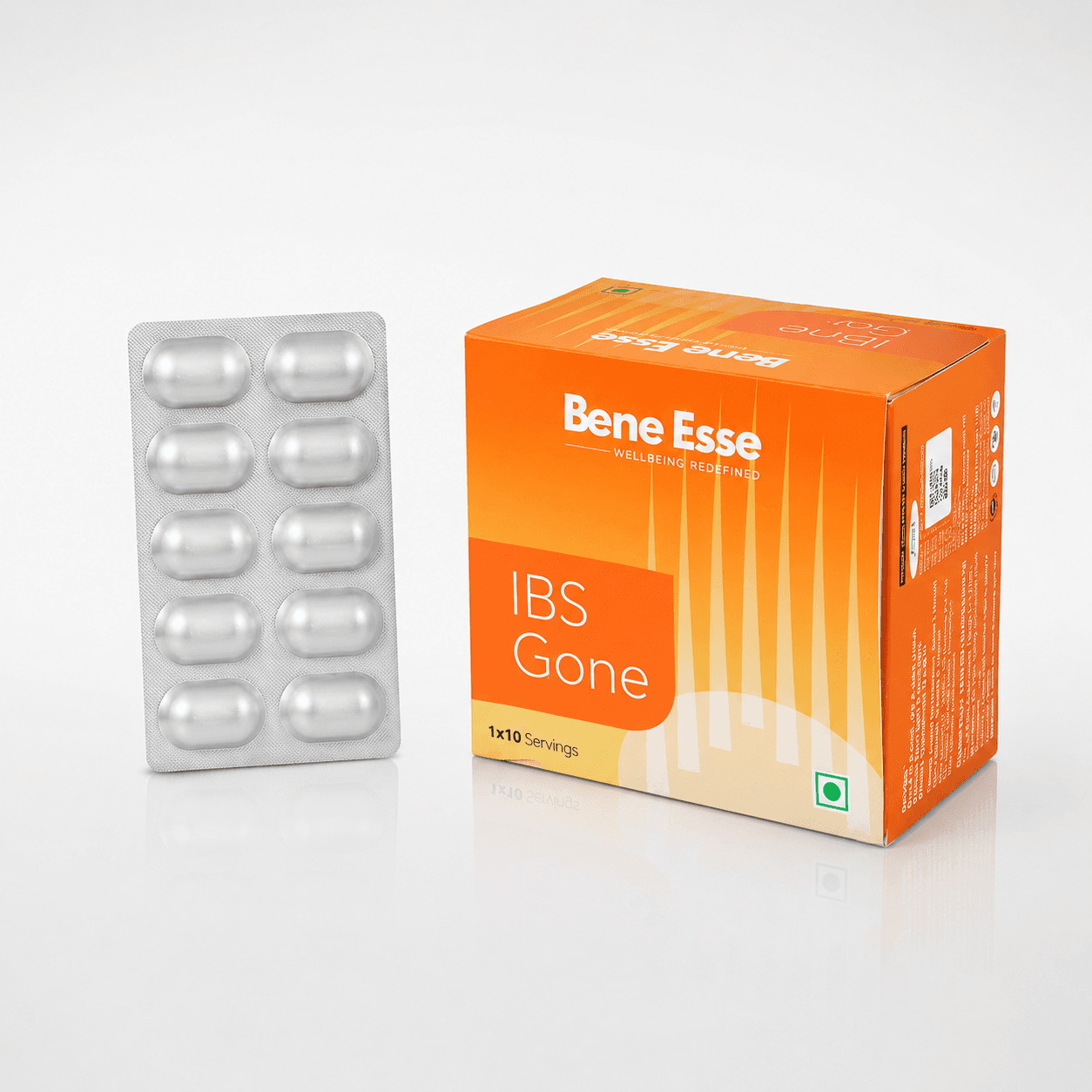 IBS Gone product packaging alternate view
