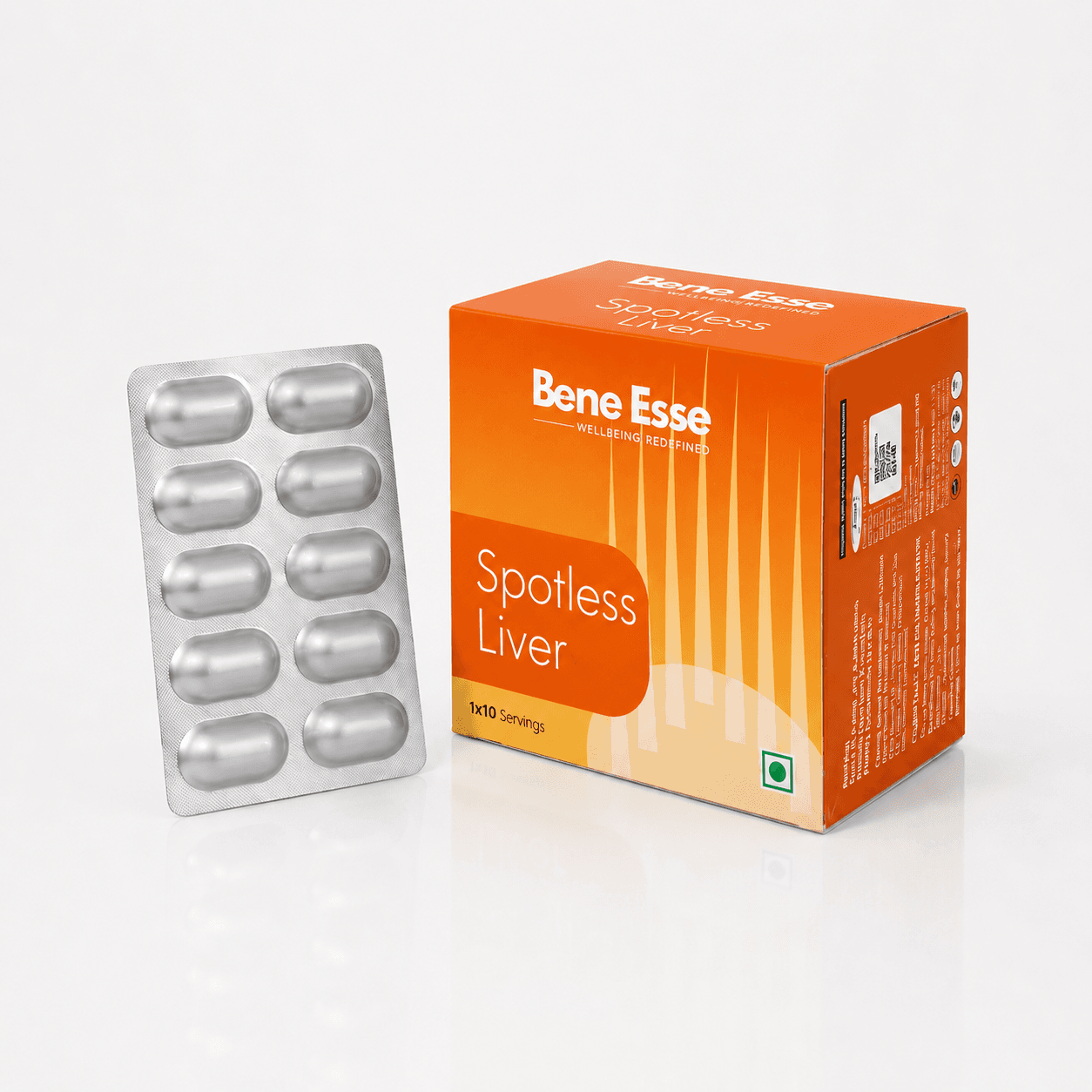 Spotless Liver product packaging alternate view