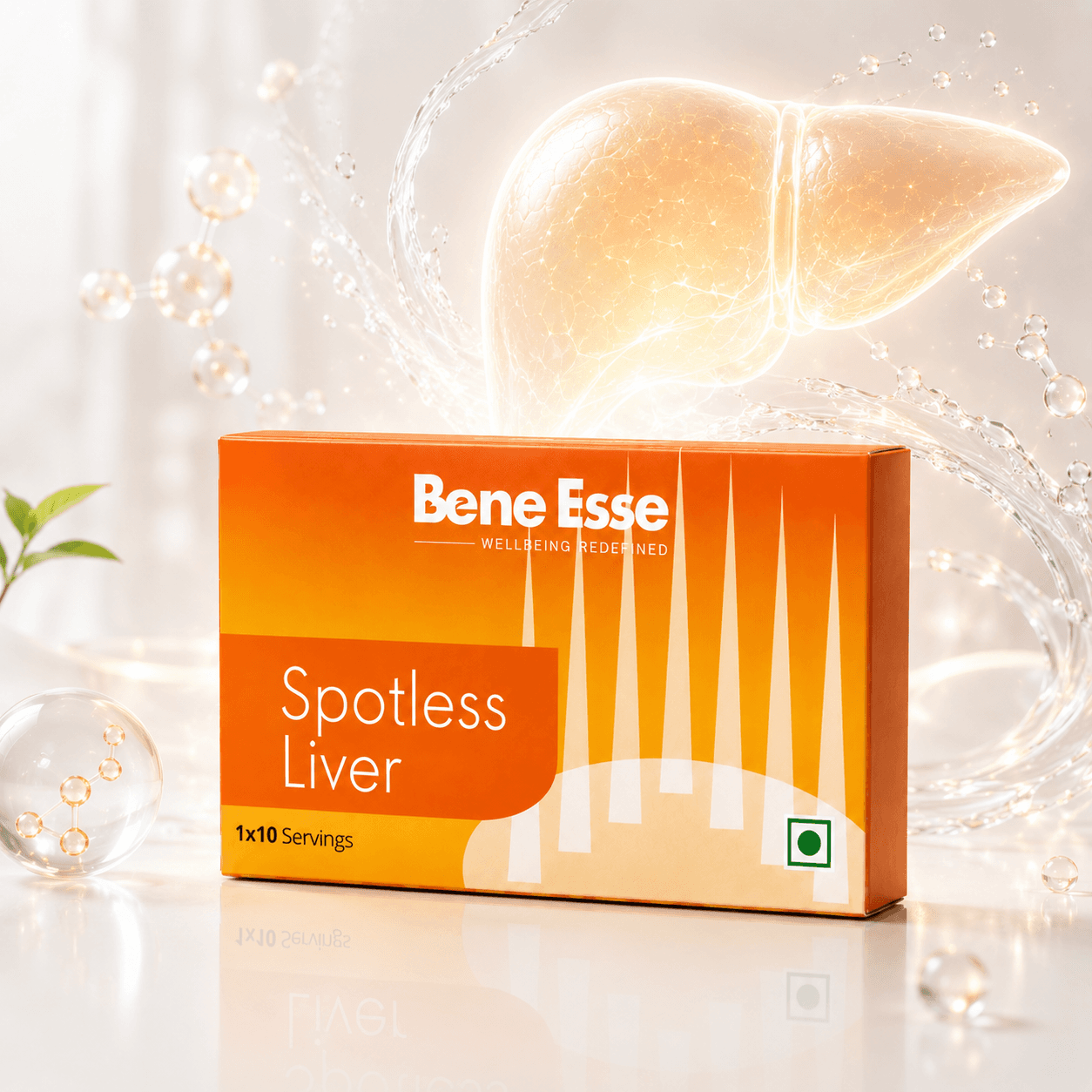 Spotless Liver product packaging detail view